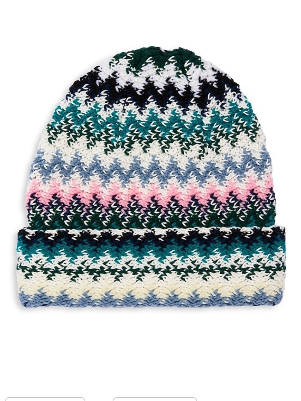 Missoni Knit Wool Beanie, 100% Wool Laine. Made In Italy. Gifts NWT